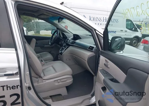 2012 Honda Odyssey Ex-L z USA, uszkodzony, nr VIN 5FNRL5H66CB106575